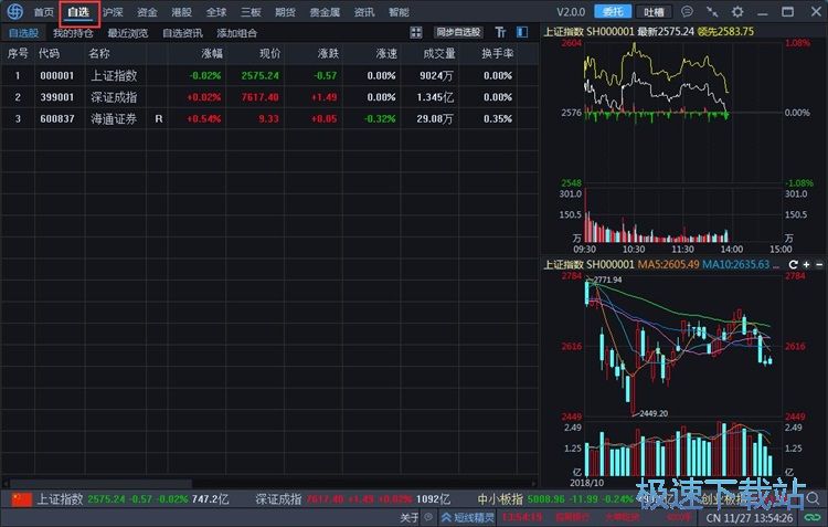 图：管理自选股教程