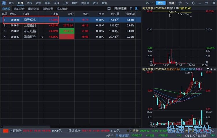 图：管理自选股教程