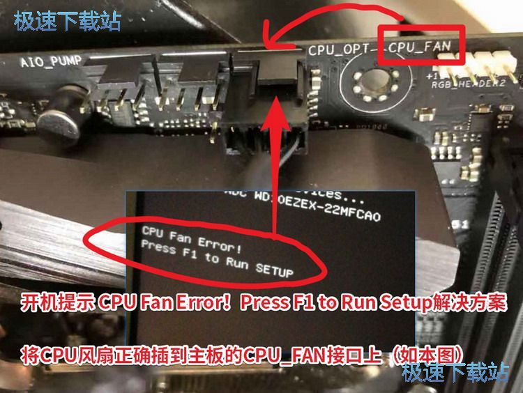 图：CPU Fan Error