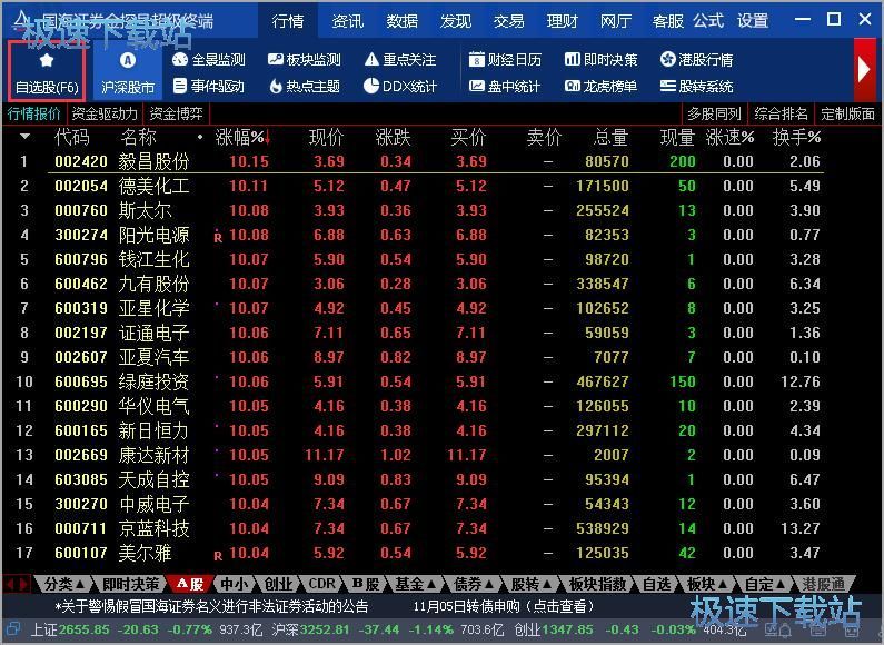 图：添加删除自选股教程