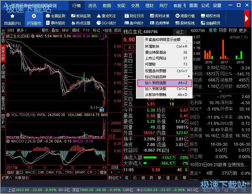 图：添加删除自选股教程