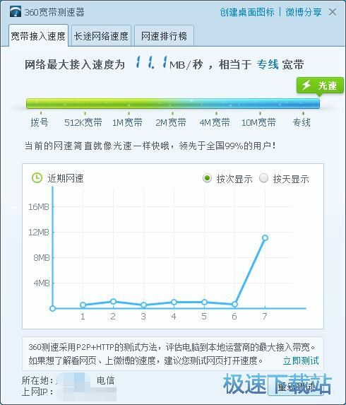 图：测试宽带速度教程