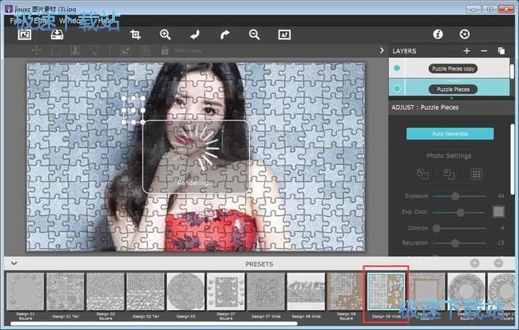 图：制作拼图特效照片教程