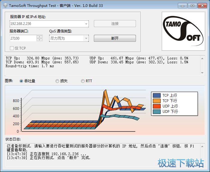 图：测试电脑网络性能教程
