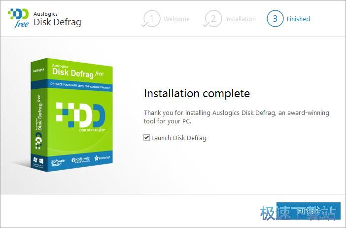 Auslogics Disk Defrag安装教程