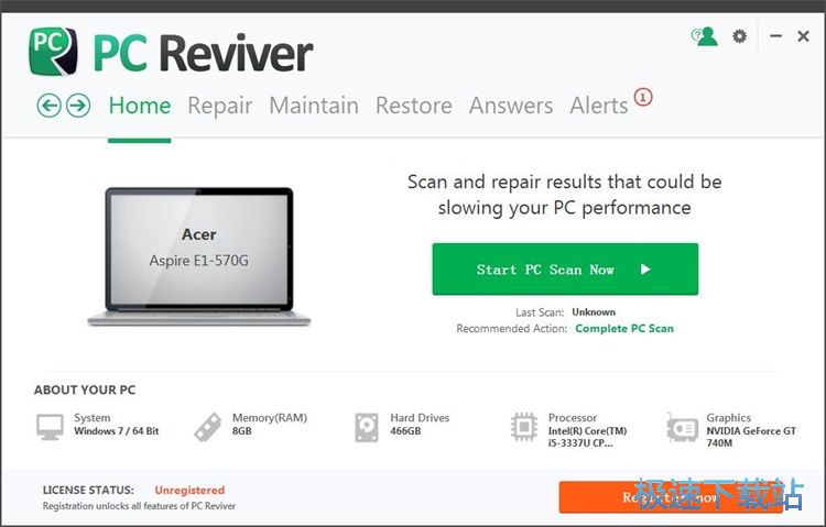 PC Reviver安装教程