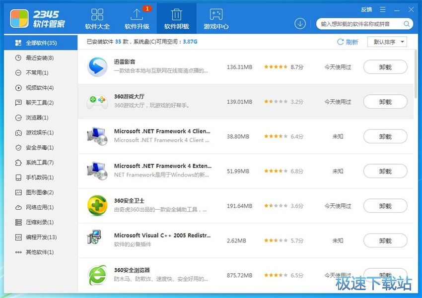 图：2345软件管家2.0评测