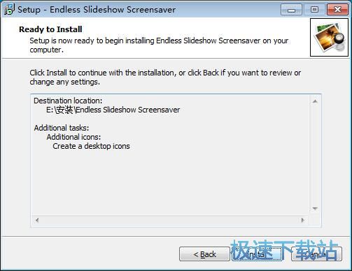 图：Endless Slideshow Screensaver安装教程