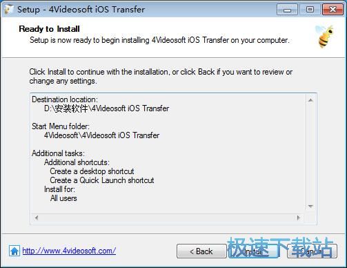 图：4Videosoft iOS Transfer安装教程