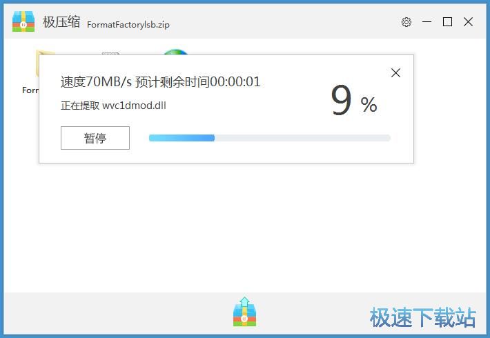图：解压缩文件教程