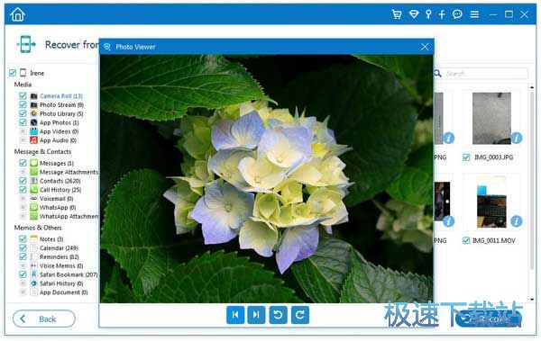 图：三种恢复方法