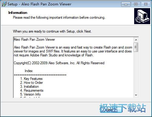 图：Aleo Flash Pan Zoom Viewer安装教程