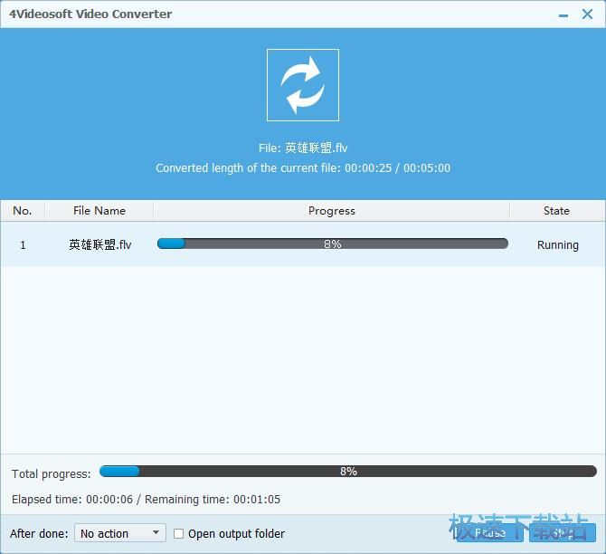 图：MP4视频转FLV视频教程