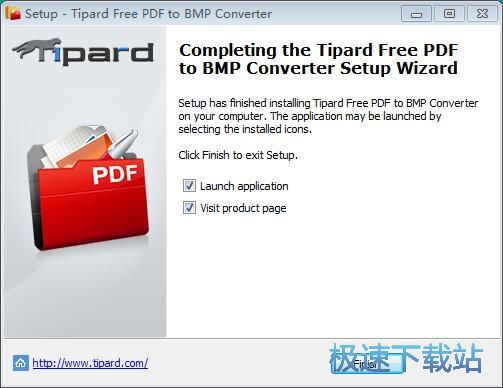 图：Tipard Free PDF to BMP Converter安装教程