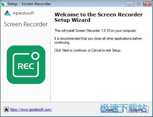图：Apeaksoft Screen Recorder安装教程