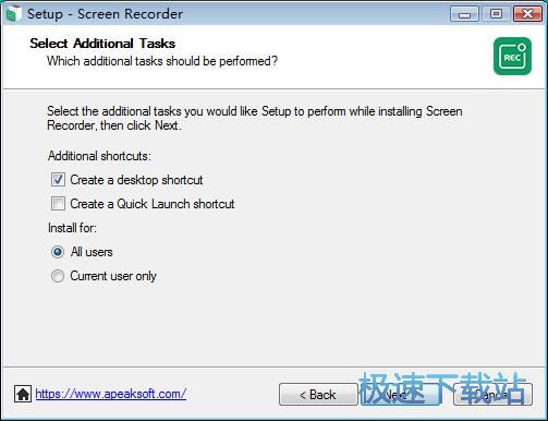 图：Apeaksoft Screen Recorder安装教程