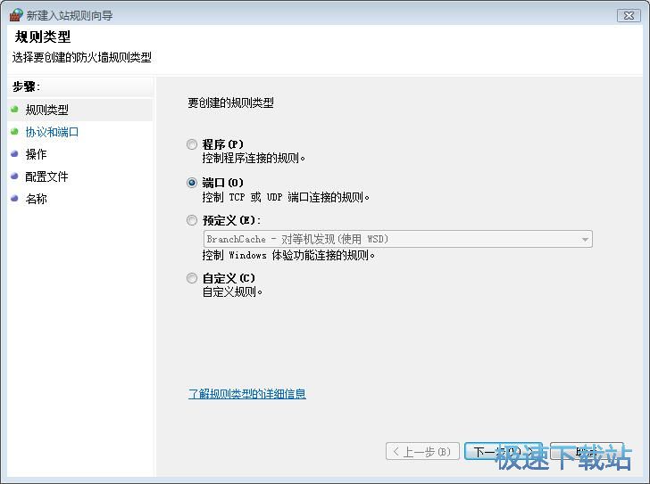 图：阻止端口联网