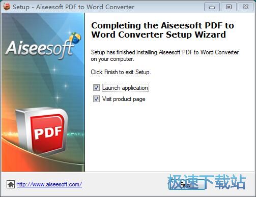 图：Aiseesoft PDF to Word Converter安装教程