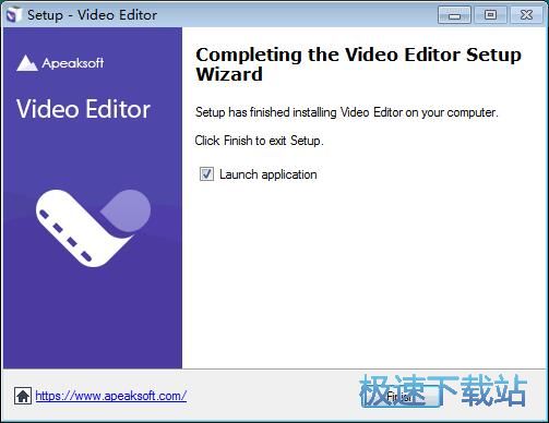 图：Apeaksoft Video Editor安装教程