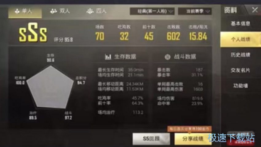 图：KDA战绩解析