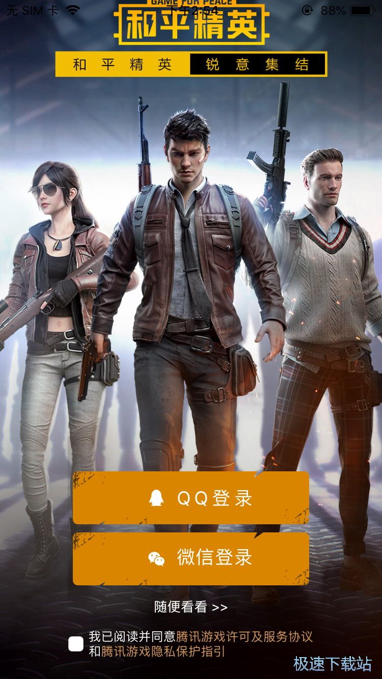 图：和平精英战绩查询