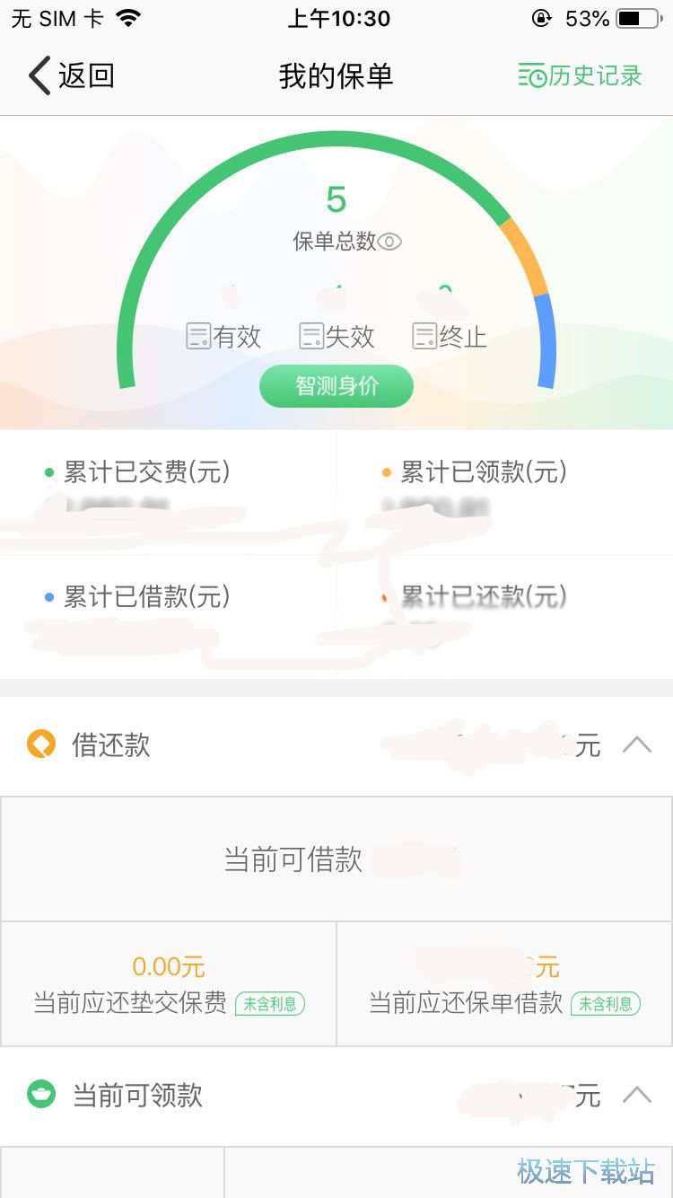 图：个人保单查询