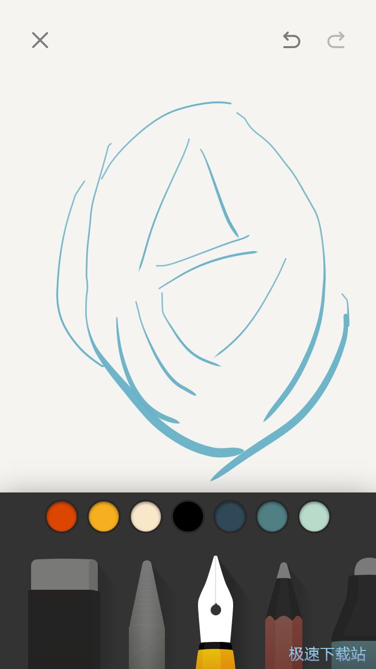 图：素描草稿图